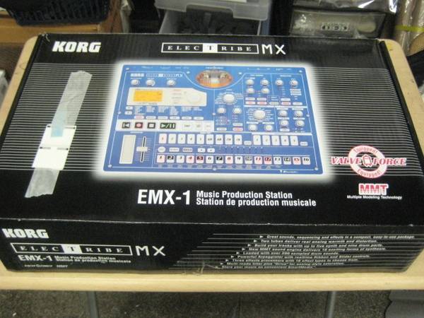 KORGのシーケンサー専用機Electribe EMX-1を中古買取入荷致しました
