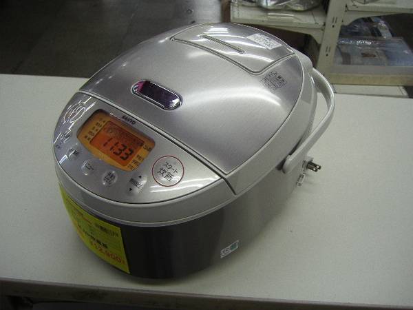 アメトーク家電芸人にも紹介されたSANYO製おどり炊き炊飯器ECJ-LG10を買取しました｜2011年02月05日