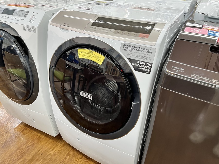 替え時！HITACHIのドラム式乾燥洗濯機が入荷！｜2022年07月10日