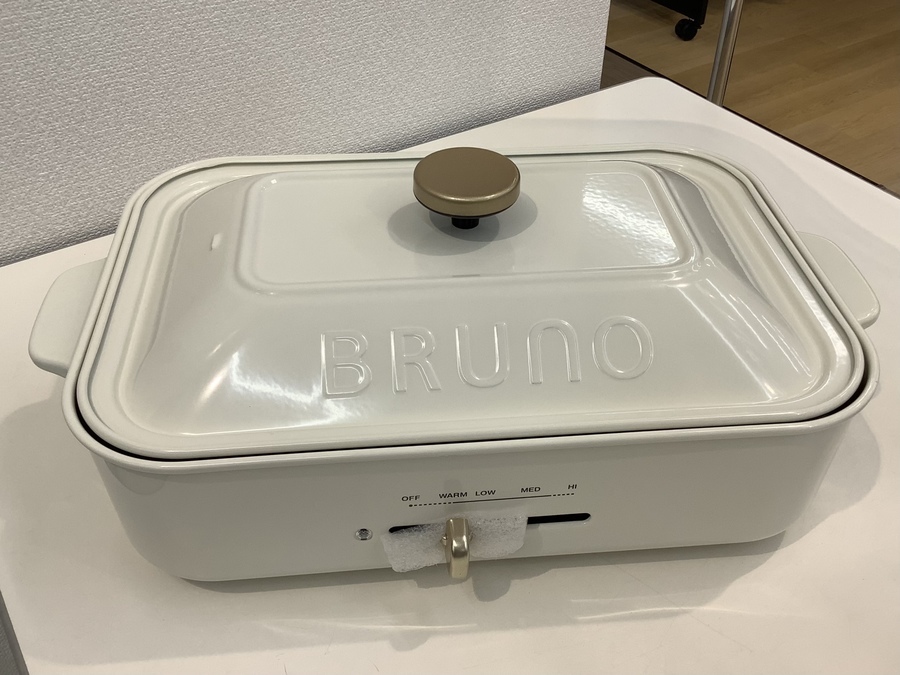 ブルーノ ホットプレート ホワイト　新品未使用 BURUNO
