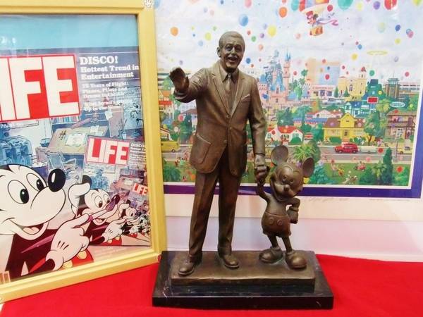 Disney雑貨買取強化中 ウォルトディズニー ミッキーのパートナーズ像買取入荷致しました 大和店 15年08月13日