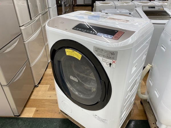 HITACHI（日立）のドラム式洗濯乾燥機を展示中！！【大和店】｜2020年