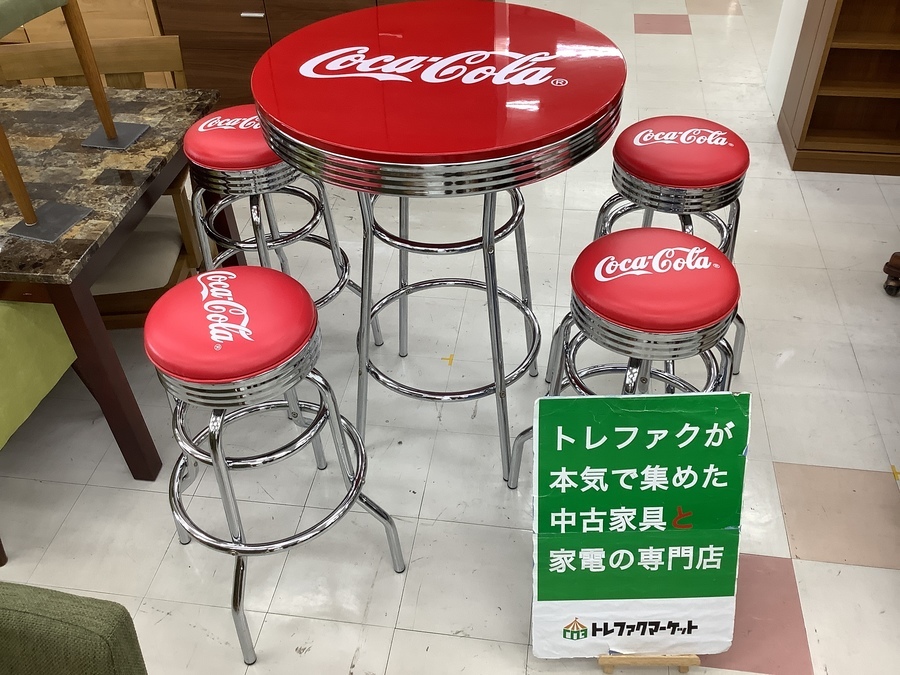 719C Coca-Cola コカコーラ ハイテーブル バーテーブル