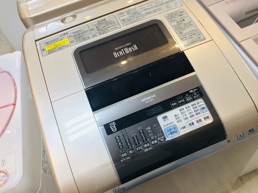 大人気】HITACHIの洗濯機ビートウォッシュ展示中です！｜2019年05月24