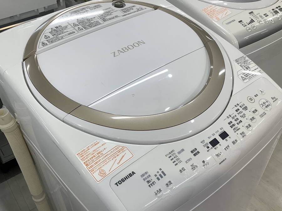 生活家電 洗濯機 2020年製！！TOSHIBA（東芝）ザブーン♪縦型洗濯乾燥機 ご紹介です 