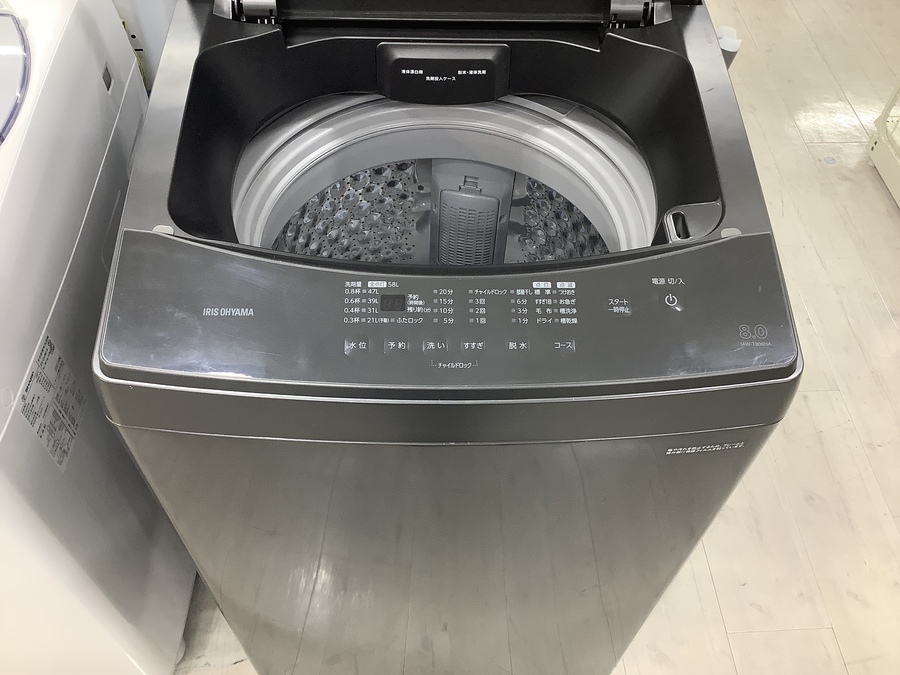 カッコイイ！！2022年製のIRIS OHYAMA（アイリスオーヤマ）の洗濯機