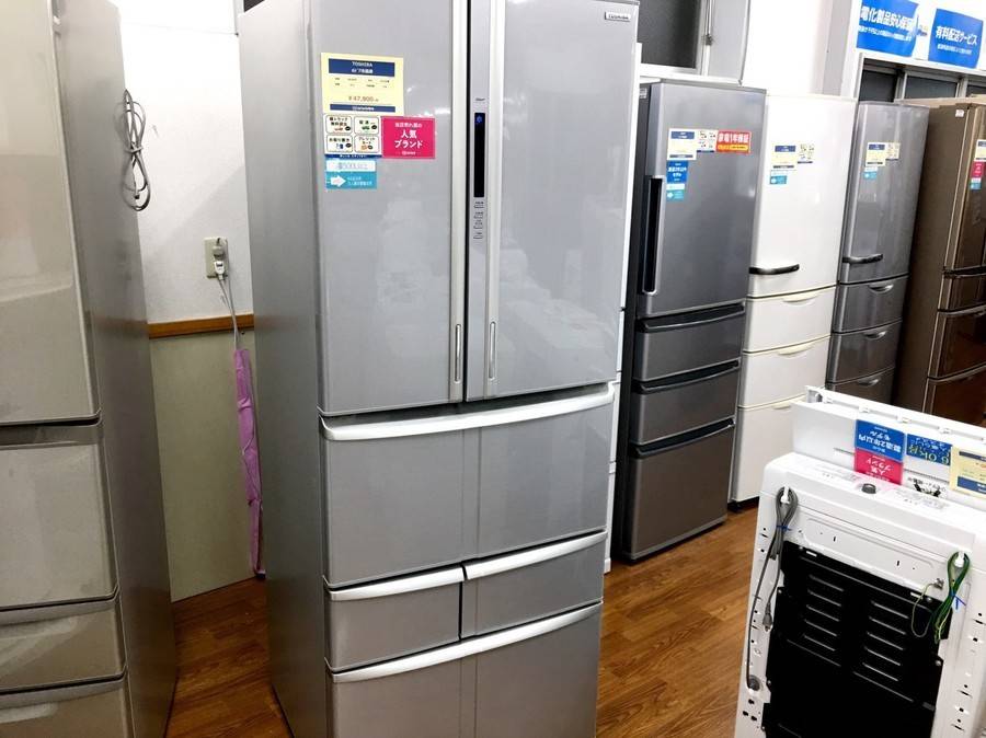 大容量！TOSHIBA（東芝）の6ドア冷蔵庫をご紹介！【藤沢店】｜2018年08 
