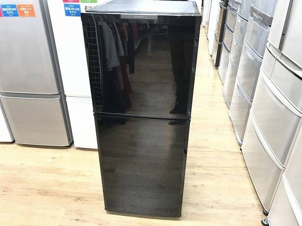 黒が美しい！！MITSUBISHI（三菱）の2ドア冷蔵庫をご紹介です 