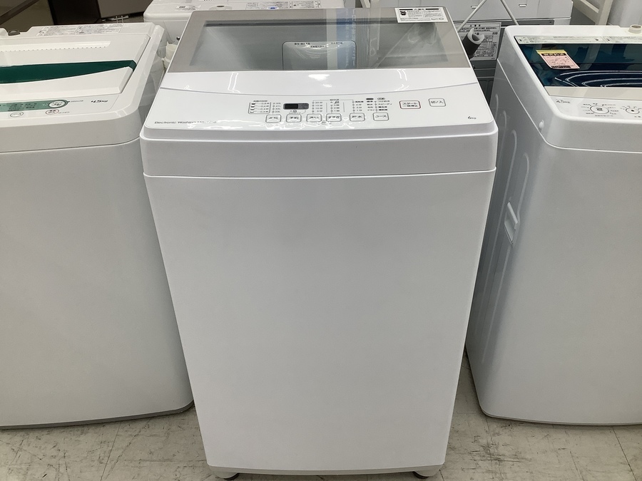 ニトリ】全自動洗濯機 6.0kg 2019年製 ご紹介！｜2022年03月01日