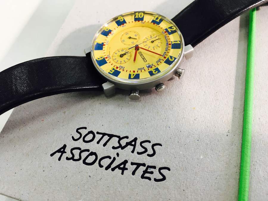 SEIKO×ETTORE SOTTSASSのコラボ腕時計が買取入荷【越谷店】｜2016年07月31日